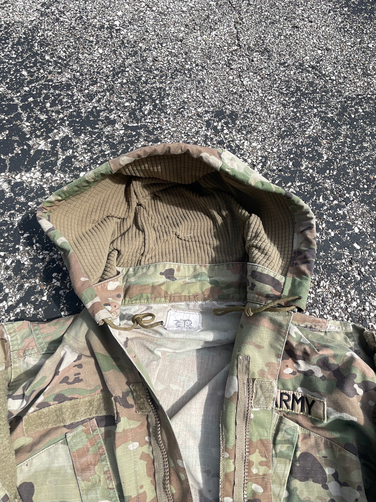Hooded Surplus Multicam Zip Jacket