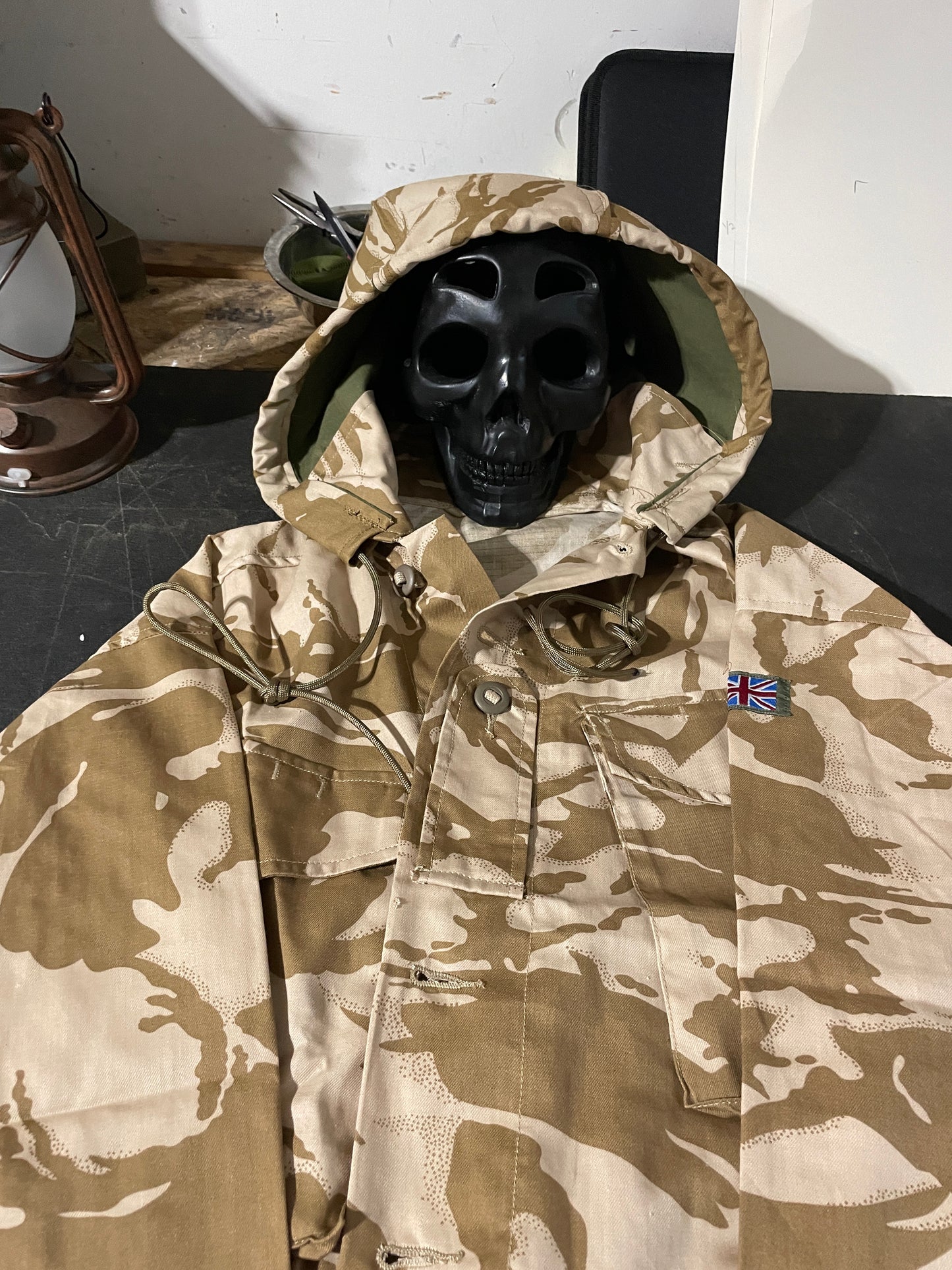 British Desert DPM field shirt with hood British Desert DPM field shirt with hood