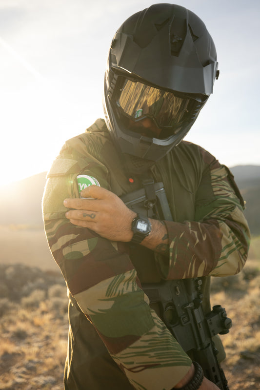 Rhodesian Brushstroke Hooded Combat Shirt