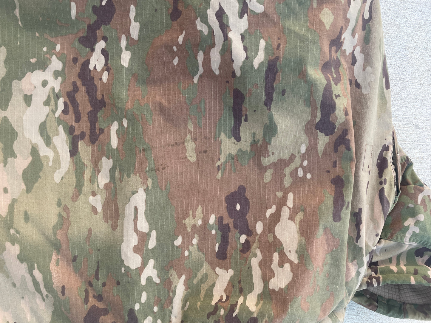 Fleece Lined Hooded Surplus Multicam Zip Up Jacket