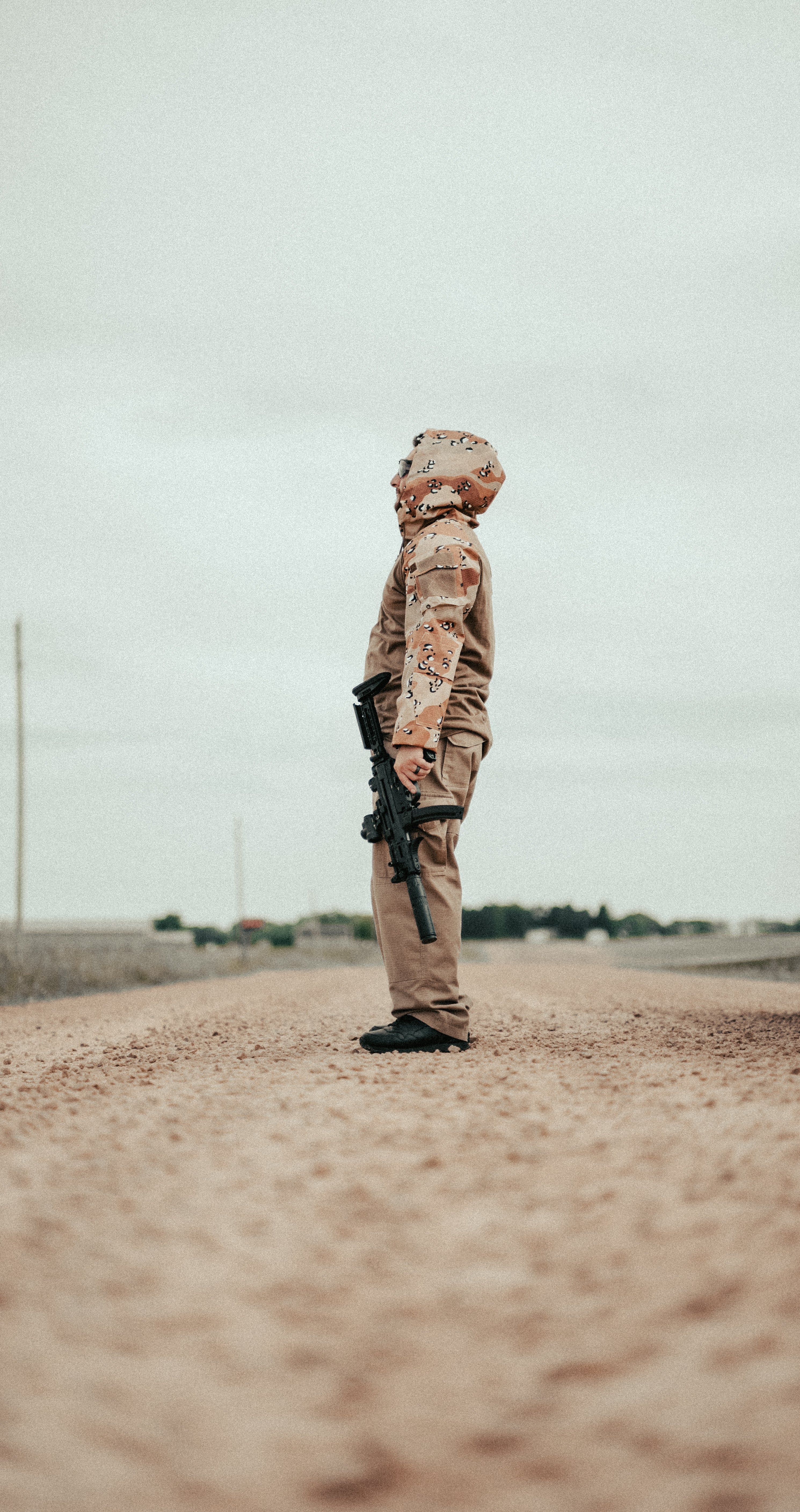 DBDU Chocolate Chip Hooded Combat Shirt | Oscar4Fox