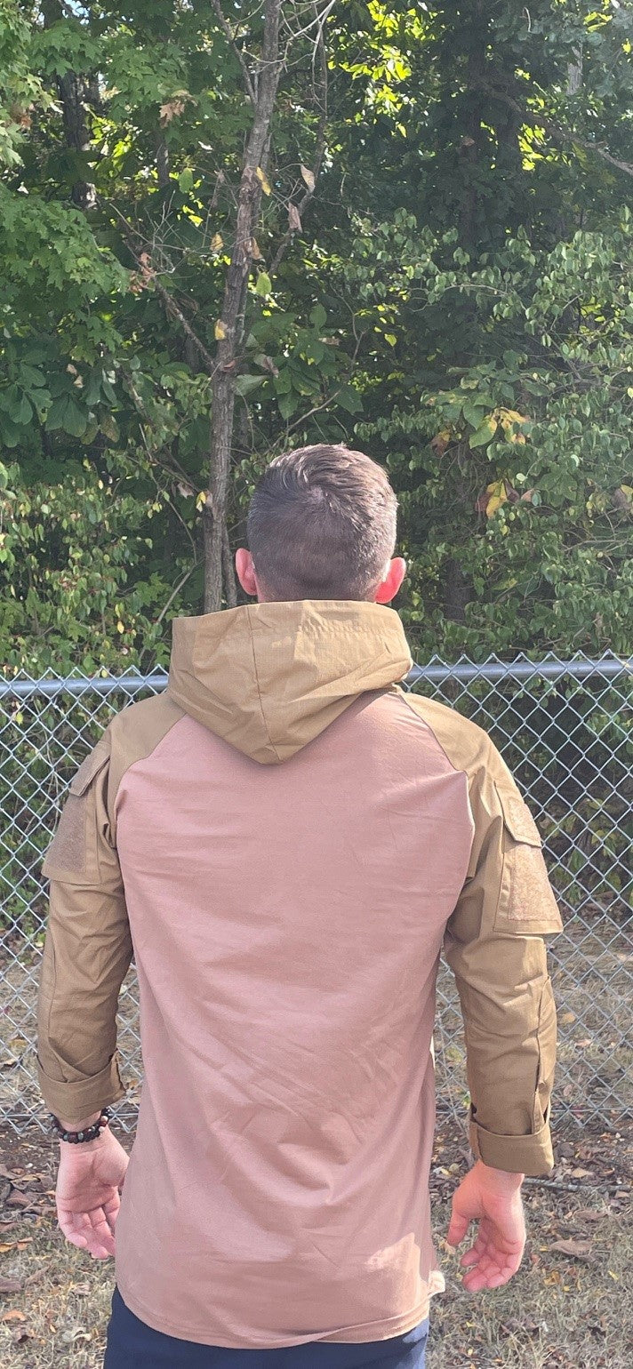 Coyote Hooded Combat Shirt
